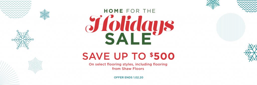 Home for the Holidays Sale | West Michigan Carpet Center