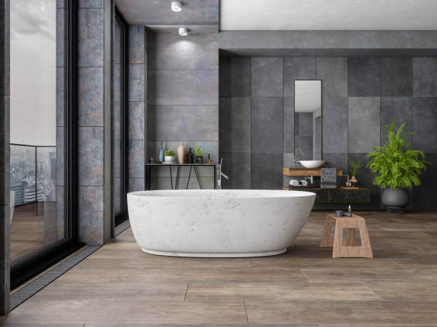 Bathroom tile flooring | West Michigan Carpet Center