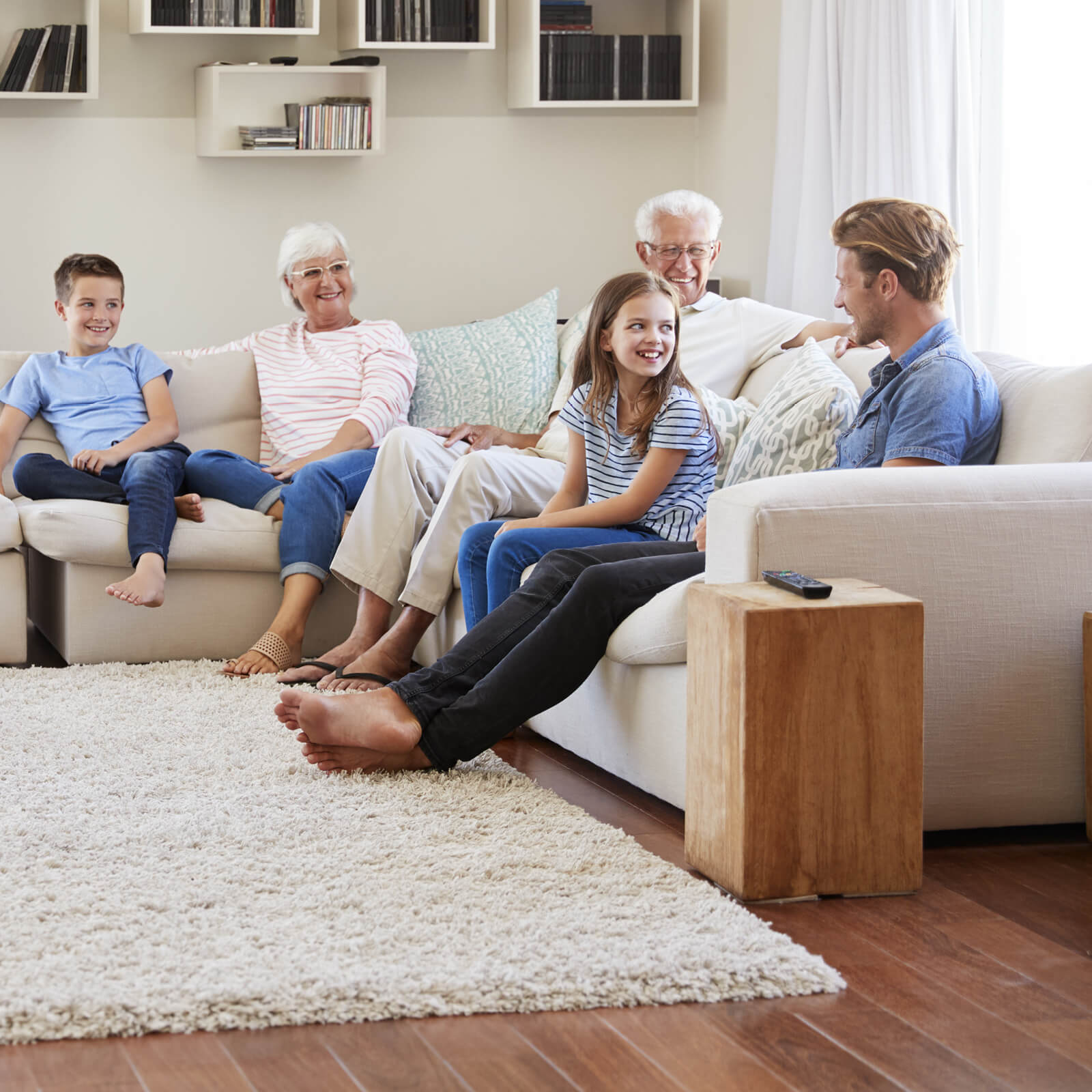 Happy Family | West Michigan Carpet Center